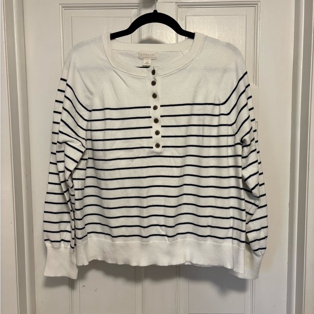 Caslon Henley Sweater